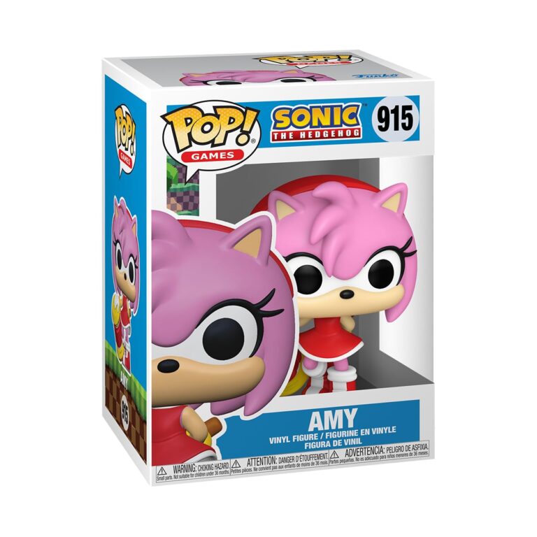 Funko POP! Games: Sonic – Amy Rose – Sonic The Hedgehog