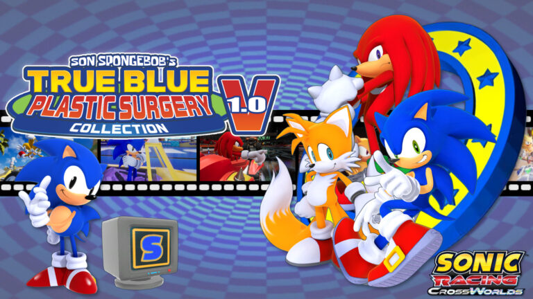 True Blue Plastic Surgery Mod Gives Sonic Racing: CrossWorlds Cast a 2D-Inspired Makeover