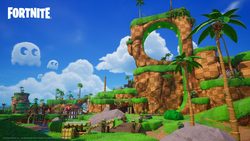 Fortnite: Override Launches With Green Hill Zone Racing and Sonic’s Power Sneakers