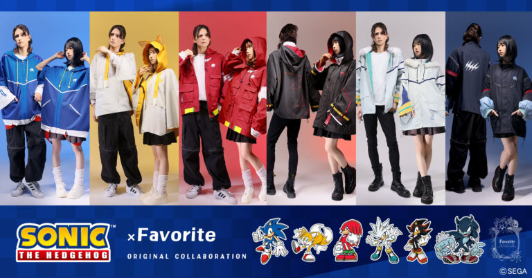 Favorite Fully Reveals Sonic Fashion Collection With Sonic, Tails, Knuckles, Shadow, Silver and Werehog Jackets