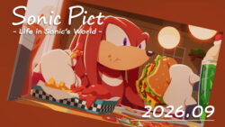 SONICPICT September 2026 Calendar “...Huh, this is pretty good.”