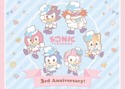 Read more about the article SONIC & FRIENDS 3rd Anniversary Pop-Up Reveals Full Merch Lineup and New Animated Short