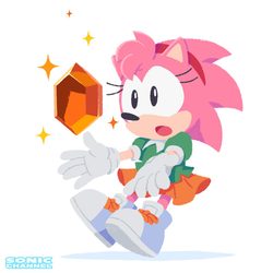 Sonic Channel Celebrates Sonic CD’s 33rd Anniversary With New Amy Illustration