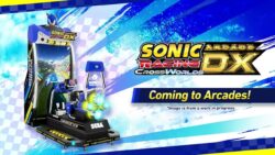 Sonic Racing: CrossWorlds Arcade DX Announced With New Ride-On Arcade Cabinet