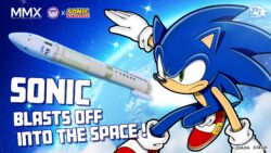 Sonic Heads to Mars With Japan's MMX Mission, The Blue Wayfinder Artwork and T-Shirt Revealed