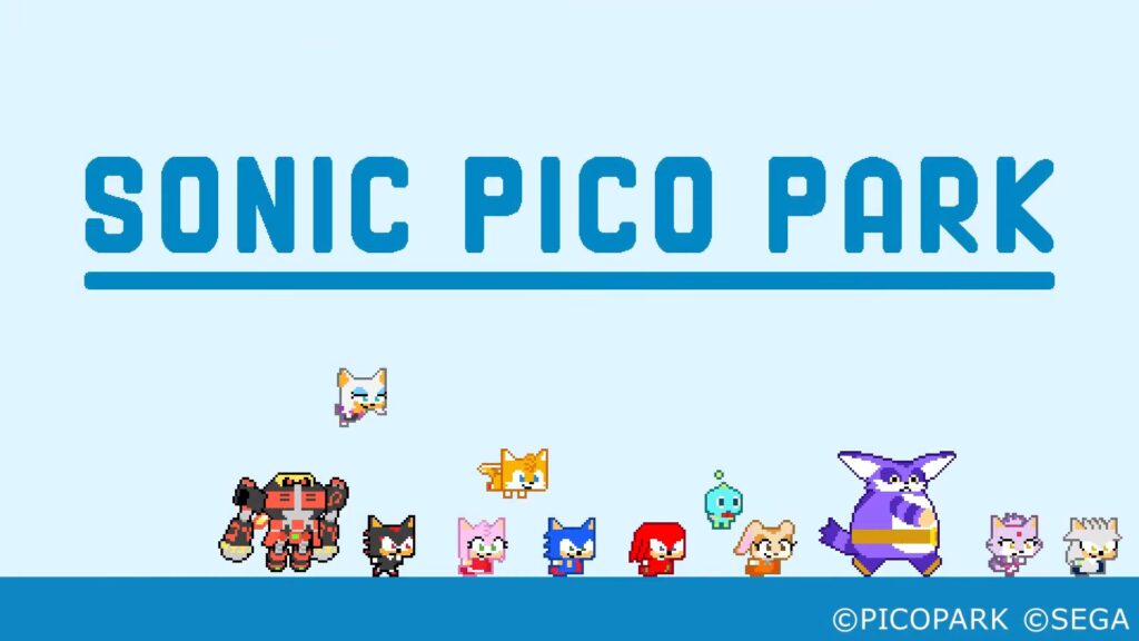 Rouge and Omega Join SONIC PICO PARK as Team Dark Reunites in New Trailer
