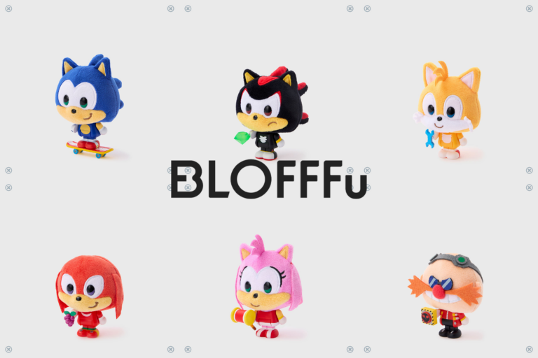 SONIC & FRIENDS BLOFFFu Plush-Figure Collectibles Now Available in Japan