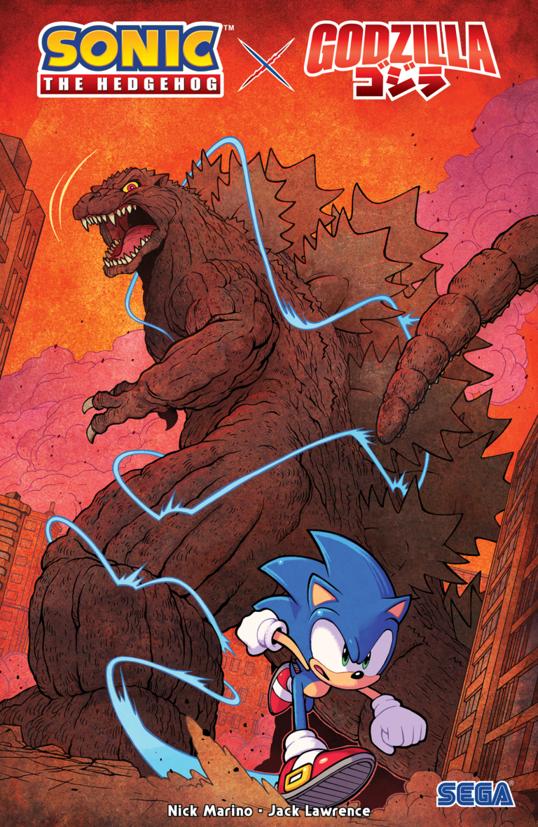 Sonic the Hedgehog x Godzilla Gets Collected Paperback in March 2027 for $17.99