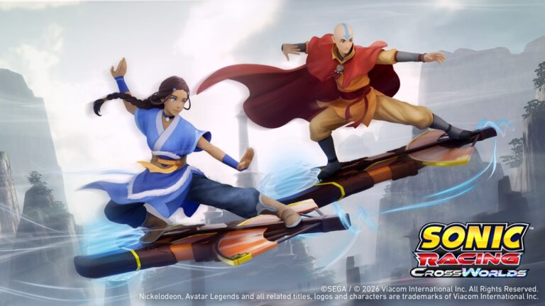 Read more about the article Avatar Legends Pack Launches in Sonic Racing: CrossWorlds With Aang, Katara and New Festival