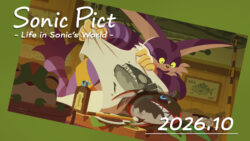 SONICPICT October 2026 Calendar “Mr. Robot Fish, Just Wait a Little Bit, Okay~”